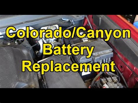 chevy colorado canyon winch battery